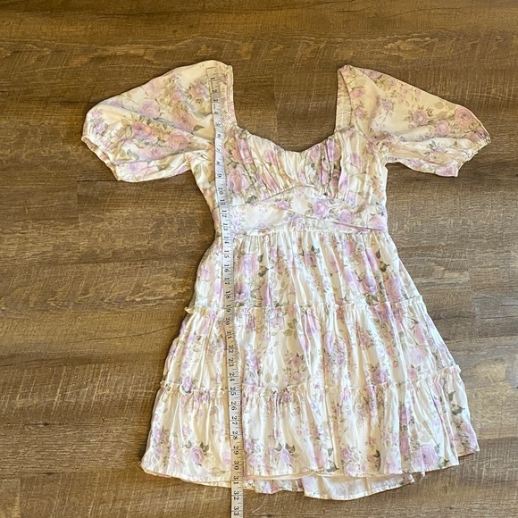 NWT Altar’d State Lavender Floral Dress Size Small - Picture 5 of 8